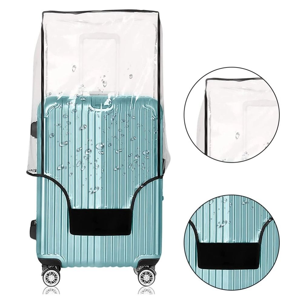 Luggage Protective Cover Transparent - Yeni Seyahat Bagaj Koruyucu Kılıfı PVC