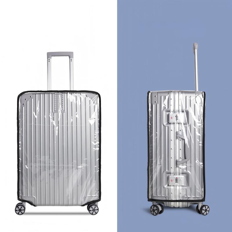 Luggage Protective Cover Transparent - Şeffaf Pvc Bagaj Koruyucu Kılıf Tekerlekli