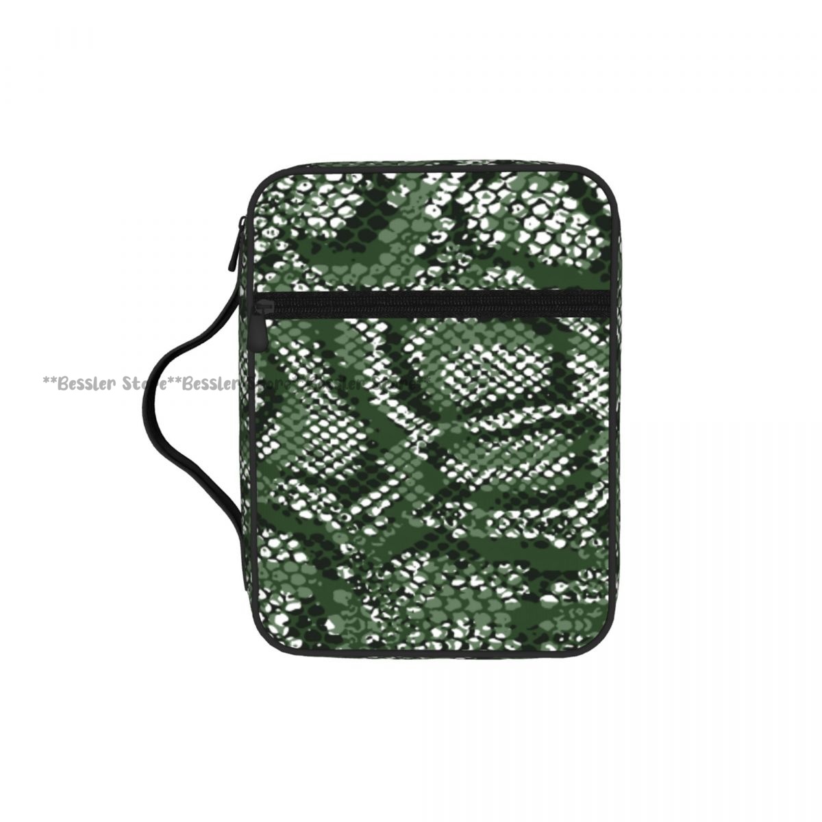 Yeşil Yılan Derisi Desenli İnc - Handbags incelemesi ve fiyatı