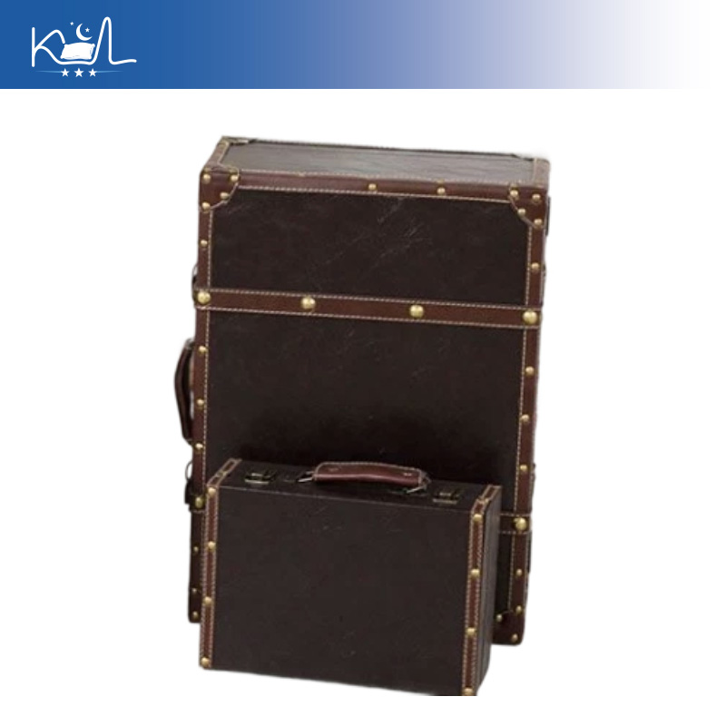 Vintage Kahverengi Dekoratif B - Retro Vintage Trunk Suitcase incelemesi ve fiyatı