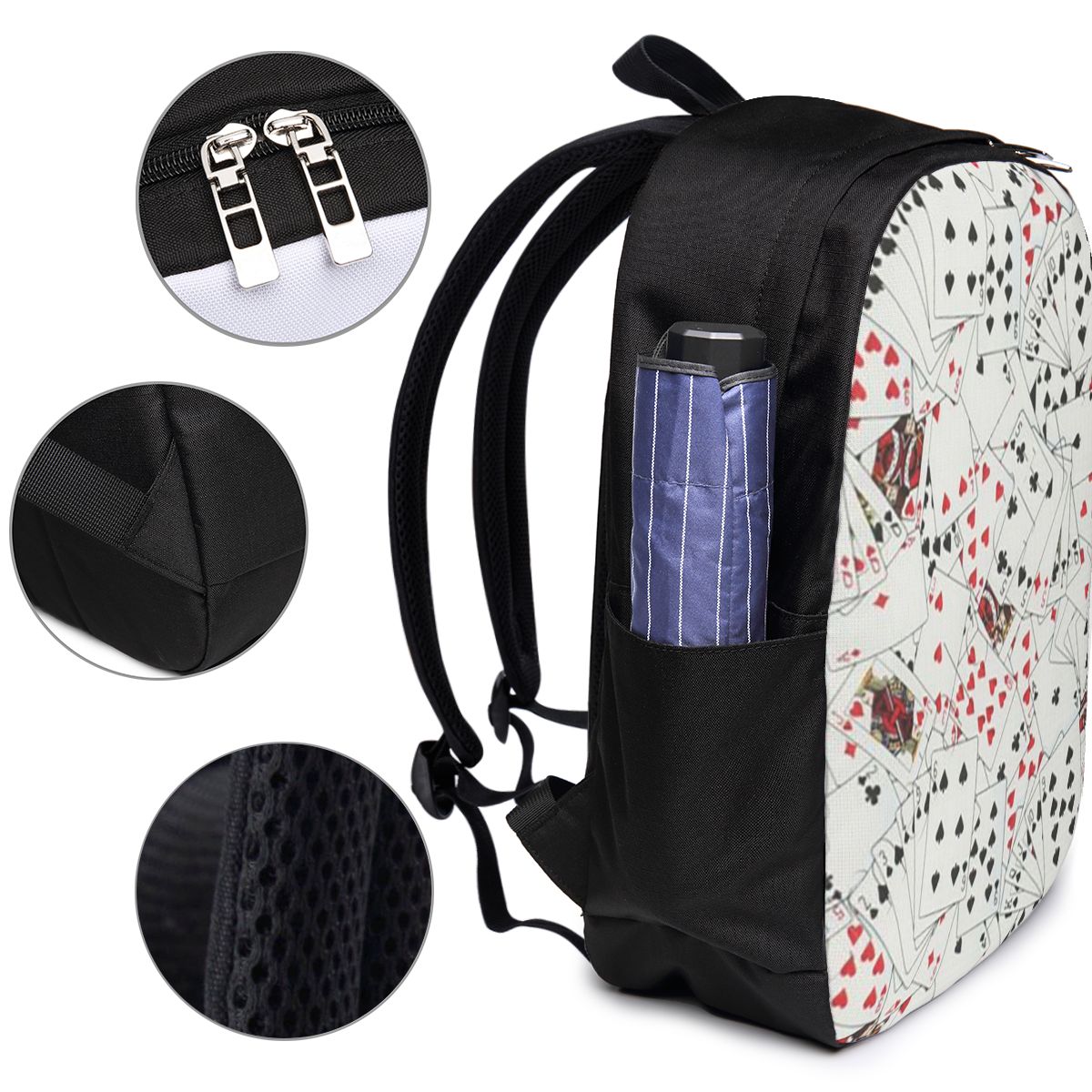 Oyun Kartları Poker Baskı Sırt - Travel Bags incelemesi ve fiyatı
