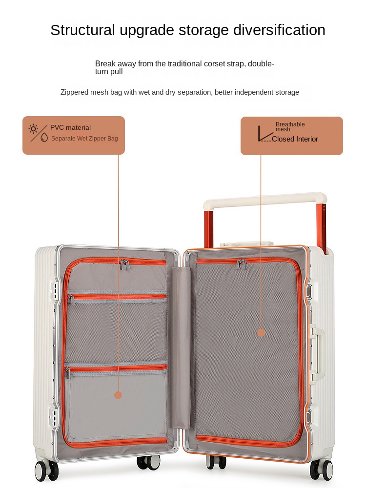 Yeni Geniş Saplı Tekerlekli Ba - Spinner Wheel Rolling Suitcase 20 Inch incelemesi ve fiyatı