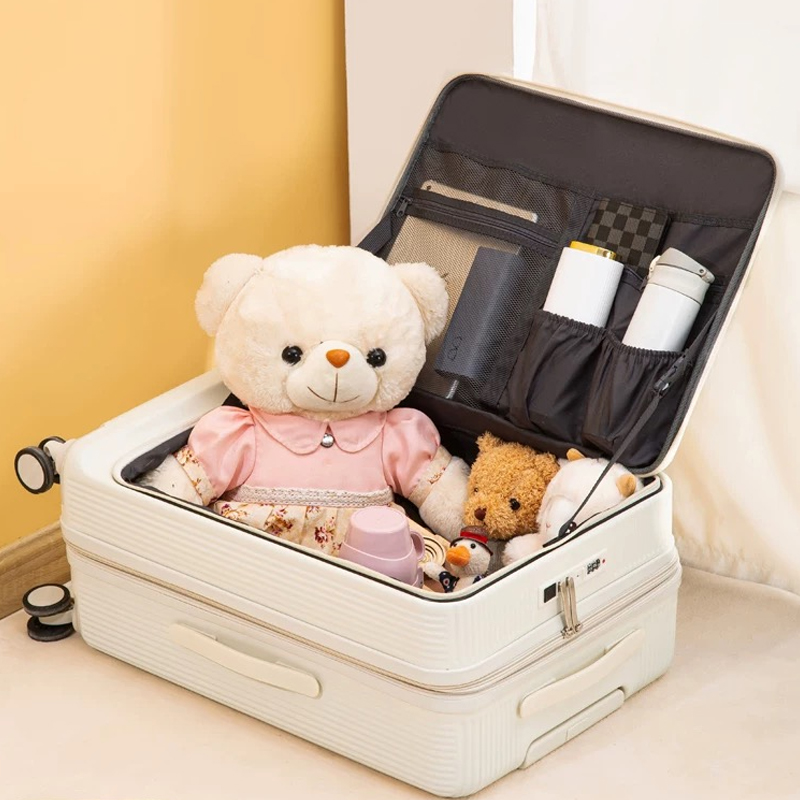 Sıcak! Yeni 20/22/24/26/28 inç - Front Opening Laptop Luggage 24 Inch incelemesi ve fiyatı
