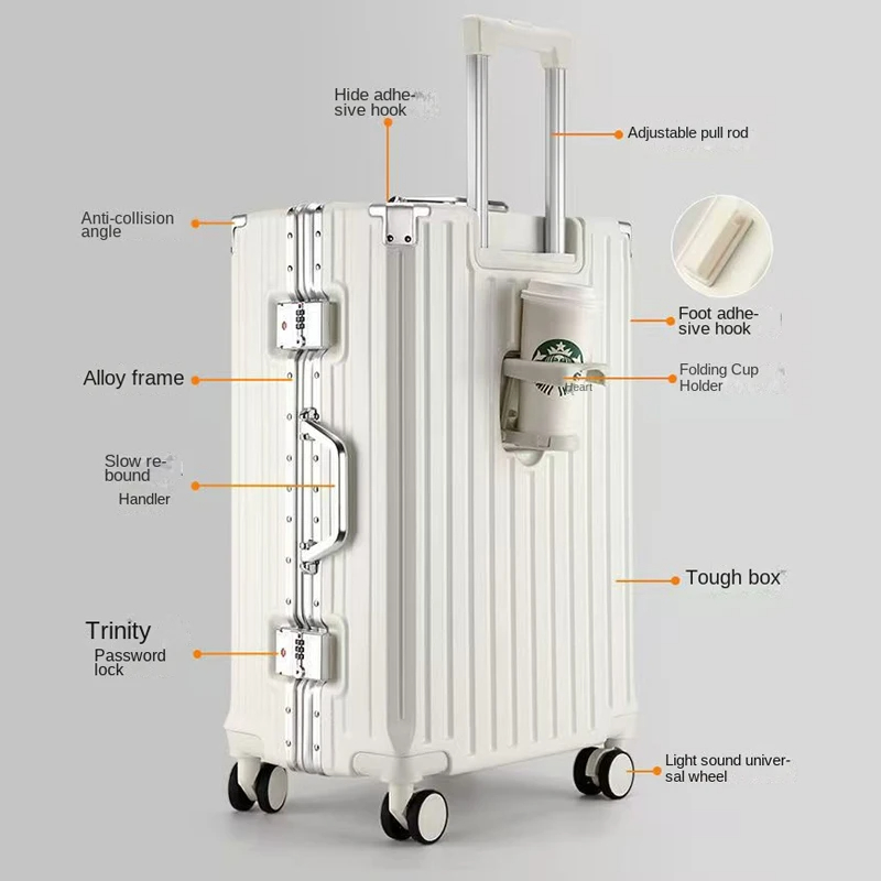20-30 inç Güncel Sıcak Satış A - Aluminum Frame Carry On Luggage incelemesi ve fiyatı